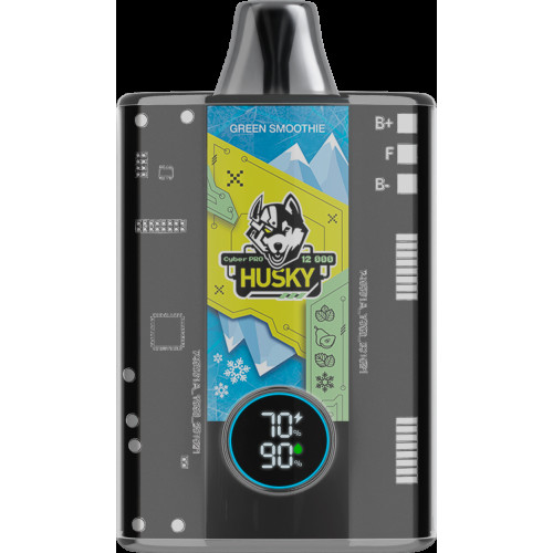 Husky cyber pro Green Smoothie Ментол / груша / мята / лёд