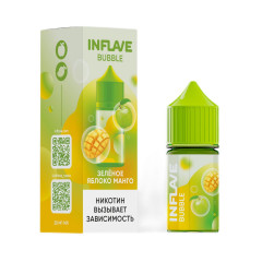 INFLAVE BUBBLE Зелёное яблоко манго 30мl. 2%